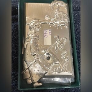 Kirk Stieff Little Bo Peep Silver Pewter Decorative Wall Plate